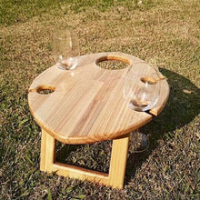Load image into Gallery viewer, Wooden Picnic Table

