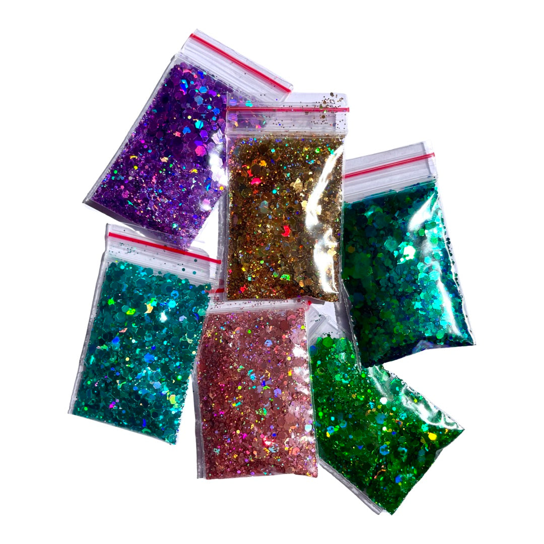 Holographic Glitter 6-pack – Drippy