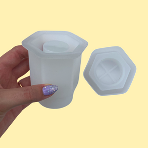 Resin Jar Mould with Lid
